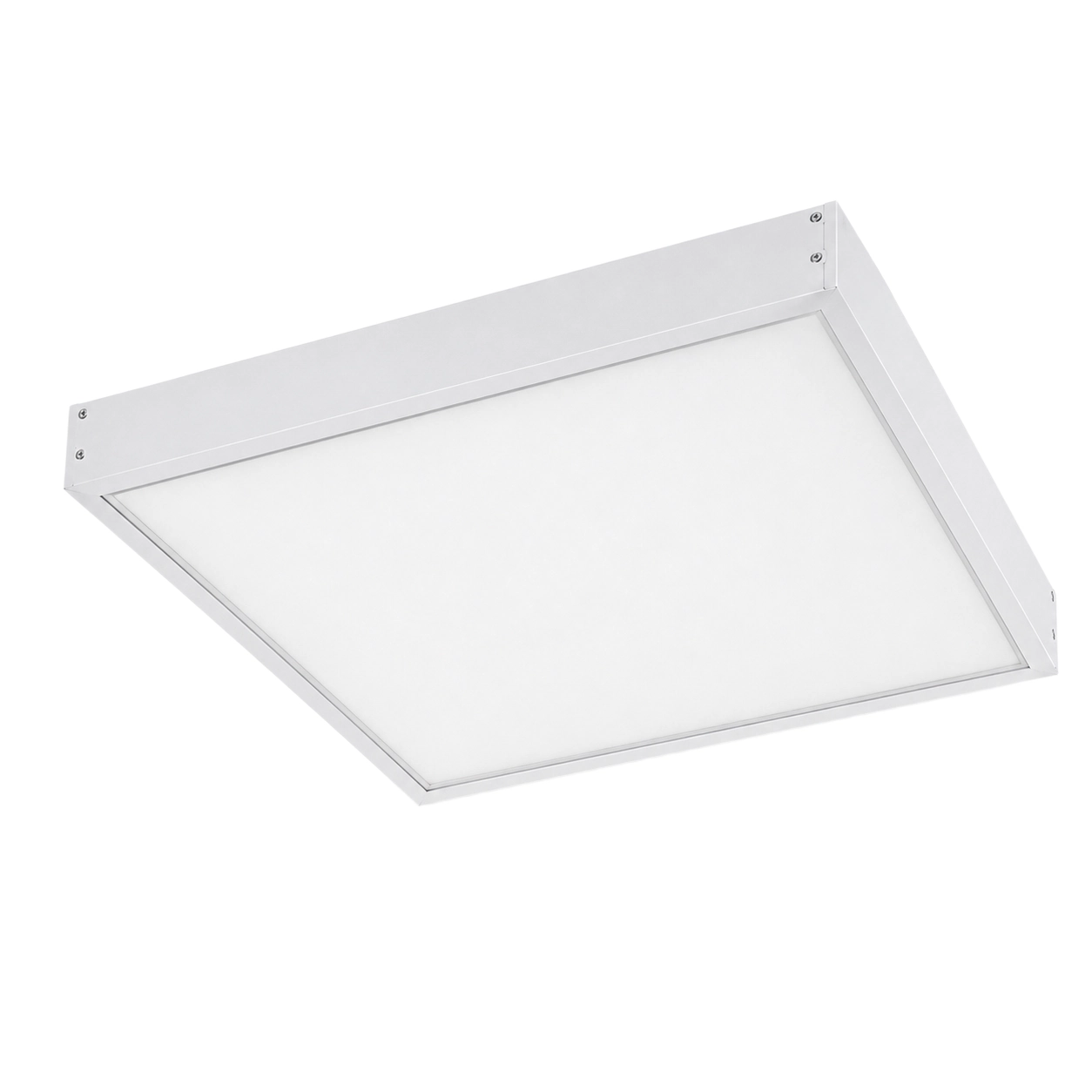 Stabilní uchycení LED panelu 600x600 v rámu